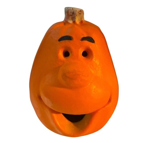Vintage Paper Magic Co. Light Up Pumpkin Face Halloween Decor 1998 - Picture 1 of 4